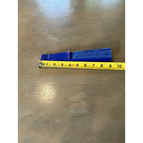 US Open Tennis 2025 Hand Fan NEW American Express Merch Light / Dark Blue 9" - Picture 2 of 6